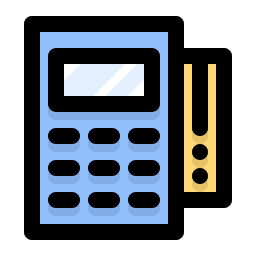 pagamento con carta di credito icona