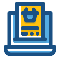 Online shop icon