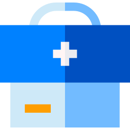 First aid kit icon