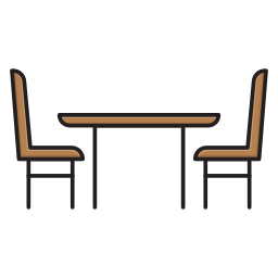 식사 테이블 icon