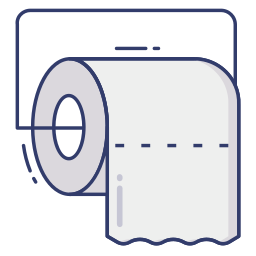 papieren zakdoekje icoon