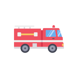 camion de pompier Icône