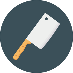 Cleaver knife icon