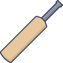 Cricket bat icon