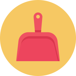 Dust pan icon