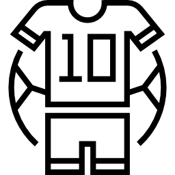 Football jersey icon