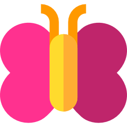 mariposa icono