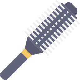 Hair brush icon