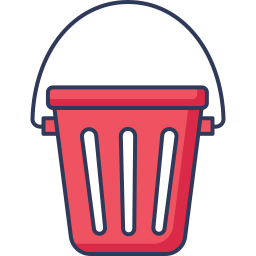 Laundry basket icon