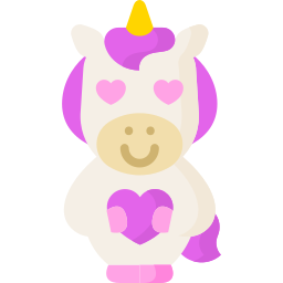 unicorno icona