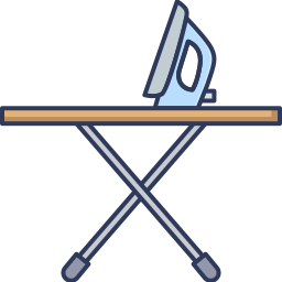 Ironing service icon