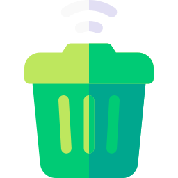 Trash can icon