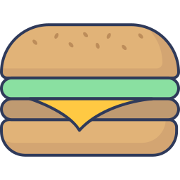 hamburguesa icono