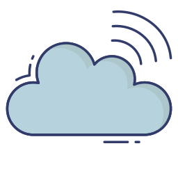 Cloud computing icon