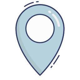 kaart aanwijzer icoon