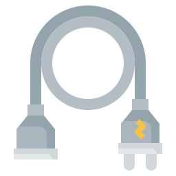 cable de extensión icono