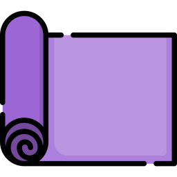 yoga matte icon