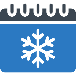 Winter season icon