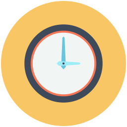 Wall clock icon