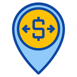 Money exchange icon