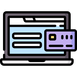 Online payment icon