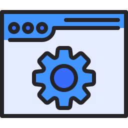 configuraciones web icono