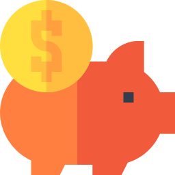 Piggy bank icon