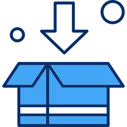 Грузовой ящик иконка