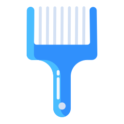 brosse à cheveux Icône