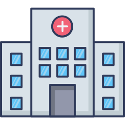 ziekenhuis gebouw icoon