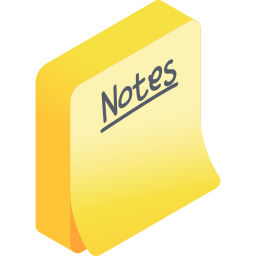 Sticky note icon