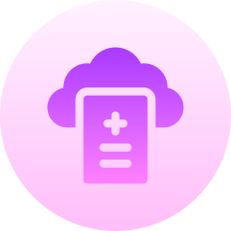 Cloud storage icon