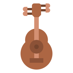 Классическая гитара иконка