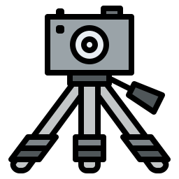 Штатив для камеры иконка