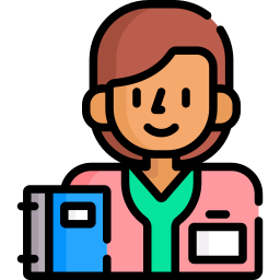 Medical staff icon