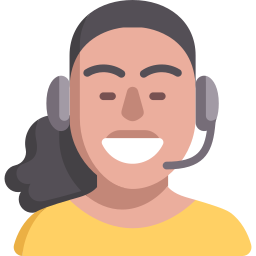 Call center agent icon