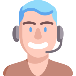 Call center agent icon