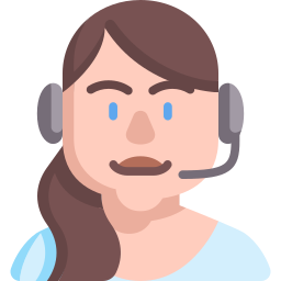 Call center agent icon