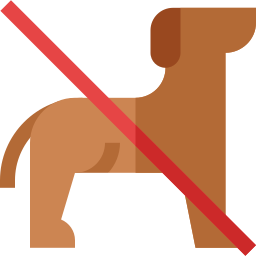 No pets icon