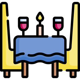 Dinner table icon