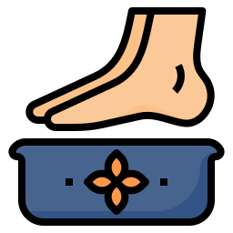 voet spa icoon