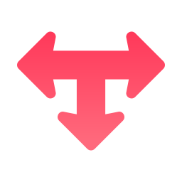 T junction icon