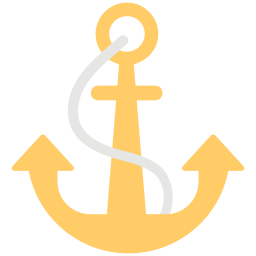 Ship anchor icon