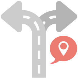 양방향 거리 icon