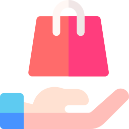 Shopping bag icon