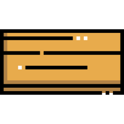 tabla de madera icono