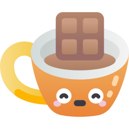 chocolate caliente icono