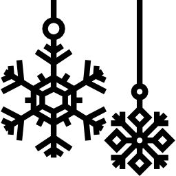 copos de nieve icono