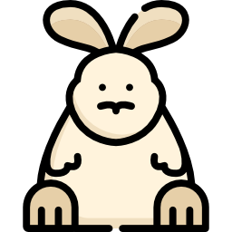 Easter bunny icon