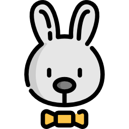 Easter bunny icon